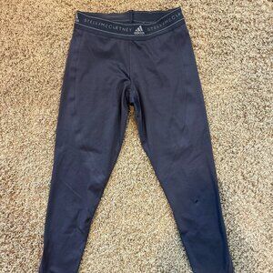 Stella McCartney X Adidas Running Leggings in Gray Women's Size Small